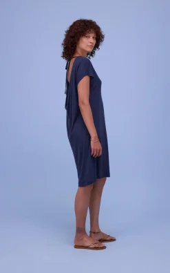 Nathalie Vleeschouwer - Blauw Jurk