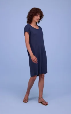 Nathalie Vleeschouwer - Blauw Jurk