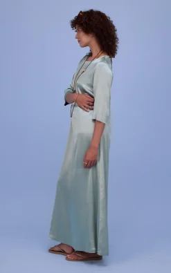 Nathalie Vleeschouwer - Blauw Jurk