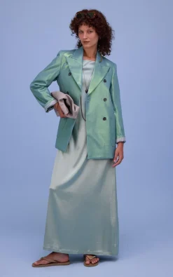 Nathalie Vleeschouwer - Blauw Jurk
