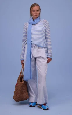 Nathalie Vleeschouwer - Blauw Sjaals