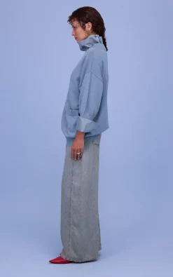 Nathalie Vleeschouwer - Blauw Trui