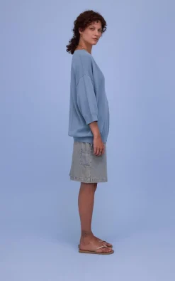 Nathalie Vleeschouwer - Blauw Trui