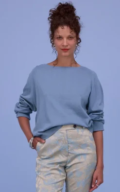 Nathalie Vleeschouwer - Blauw Trui