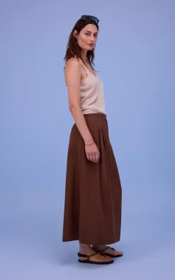 Nathalie Vleeschouwer - Bruin Rok