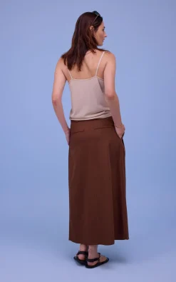 Nathalie Vleeschouwer - Bruin Rok