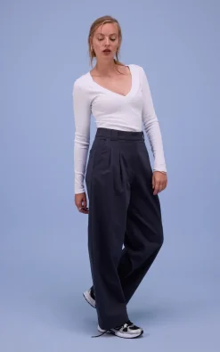 Nathalie Vleeschouwer - Donkerblauw Broek