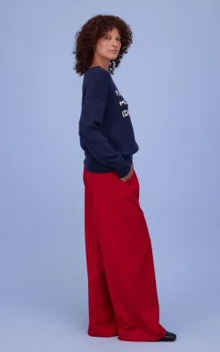 Nathalie Vleeschouwer - Donkerblauw Trui