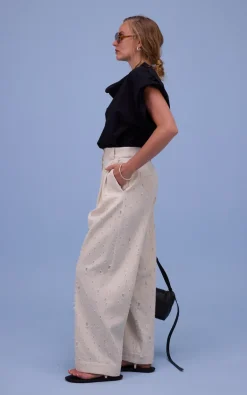 Nathalie Vleeschouwer - Ecru Broek