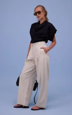 Nathalie Vleeschouwer - Ecru Broek