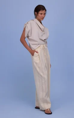 Nathalie Vleeschouwer - Ecru Broek