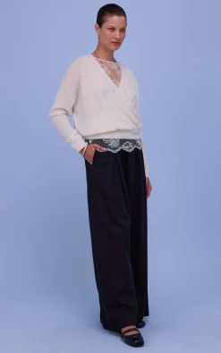 Nathalie Vleeschouwer - Ecru Trui