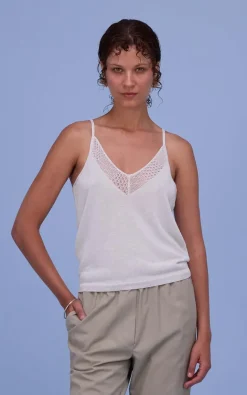Nathalie Vleeschouwer - Gebroken wit T-shirt/top