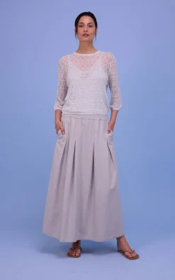 Nathalie Vleeschouwer - Gebroken wit T-shirt/top
