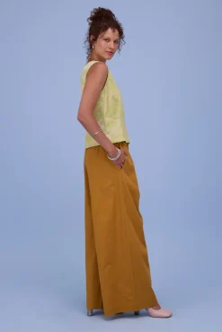 Nathalie Vleeschouwer - Geel Blouse