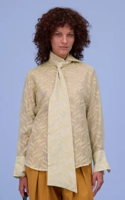 Nathalie Vleeschouwer - Geel Blouse