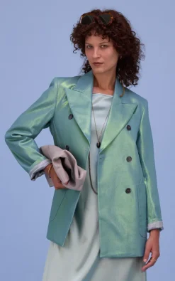 Nathalie Vleeschouwer - Groen Blazer