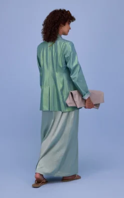 Nathalie Vleeschouwer - Groen Blazer