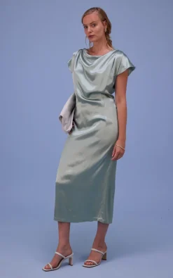 Nathalie Vleeschouwer - Groen Jurk