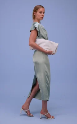 Nathalie Vleeschouwer - Groen Jurk