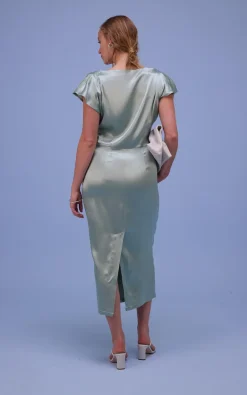 Nathalie Vleeschouwer - Groen Jurk
