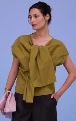 Nathalie Vleeschouwer - Kaki Blouse