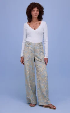 Nathalie Vleeschouwer - Lichtblauw Broek