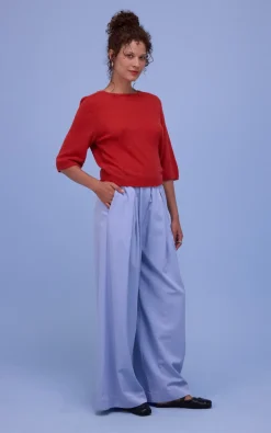 Nathalie Vleeschouwer - Lichtblauw Broek