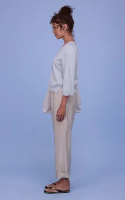 Nathalie Vleeschouwer - Lichtblauw Trui