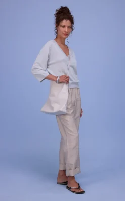 Nathalie Vleeschouwer - Lichtblauw Trui