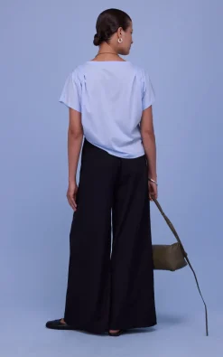 Nathalie Vleeschouwer - Lichtblauw T-shirt/top