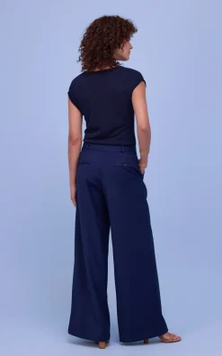 Nathalie Vleeschouwer - Marineblauw Broek