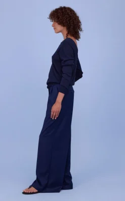 Nathalie Vleeschouwer - Marineblauw Broek