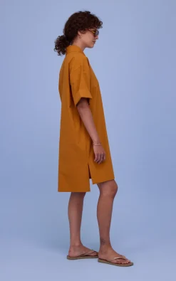 Nathalie Vleeschouwer - Oker Jurk