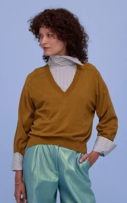 Nathalie Vleeschouwer - Oker Trui