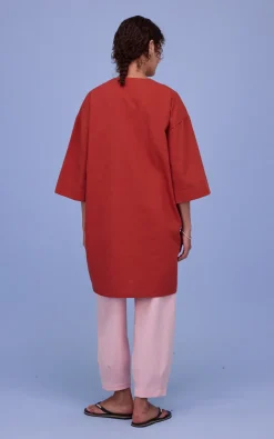 Nathalie Vleeschouwer - Roestbruin Jurk