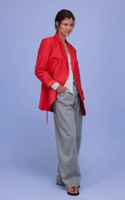 Nathalie Vleeschouwer - Rood Blazer
