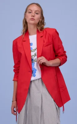 Nathalie Vleeschouwer - Rood Blazer
