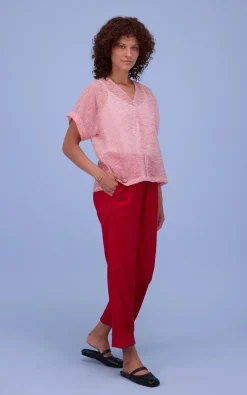 Nathalie Vleeschouwer - Rood Blouse
