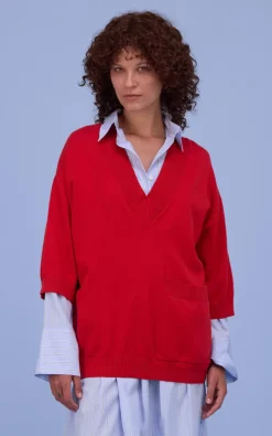 Nathalie Vleeschouwer - Rood Trui
