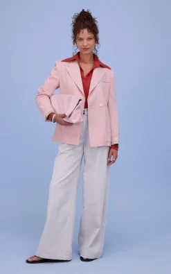 Nathalie Vleeschouwer - Roze Blazer