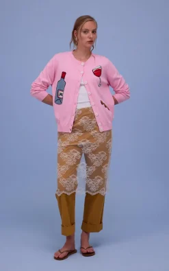Nathalie Vleeschouwer - Roze Cardigan