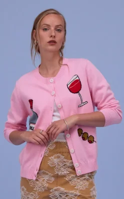 Nathalie Vleeschouwer - Roze Cardigan