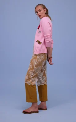 Nathalie Vleeschouwer - Roze Cardigan