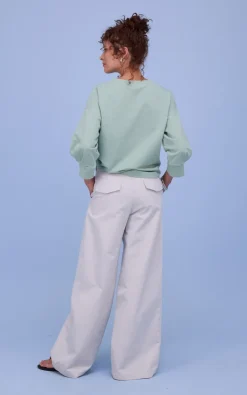 Nathalie Vleeschouwer - Watergroen Blouse
