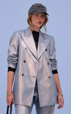 Nathalie Vleeschouwer - Zilver Blazer