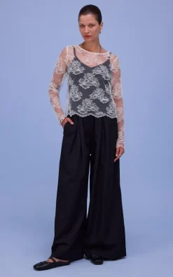 Nathalie Vleeschouwer - Zwart T-shirt/top