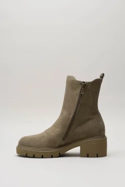 Nero Giardini - Beige Enkellaars hak