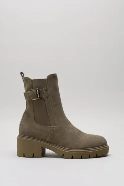 Nero Giardini - Beige Enkellaars hak
