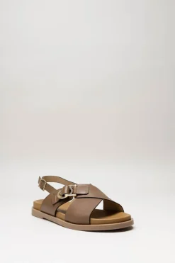 Nero Giardini - Bruin Sandaal plat